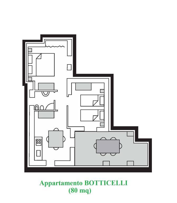 Apartmán La Dragona Castel del Piano  Exteriér fotografie
